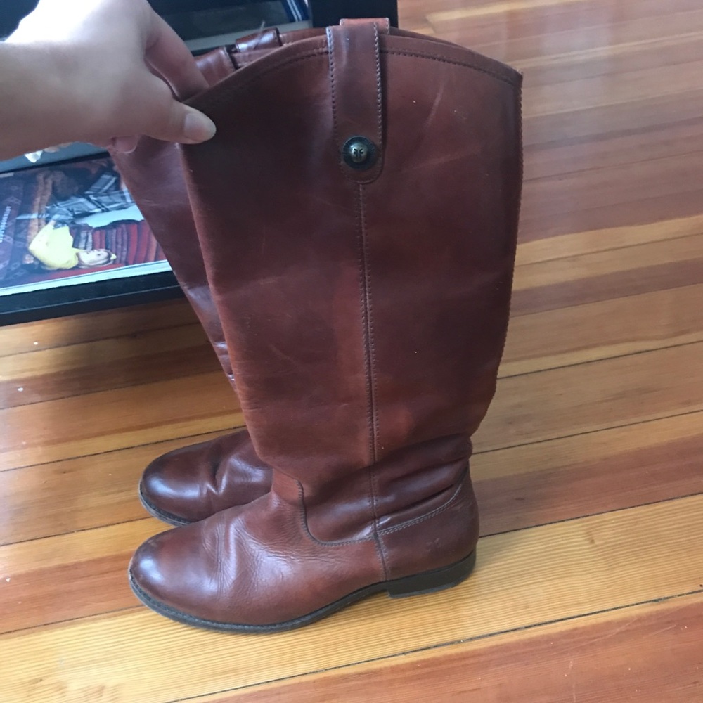 Frye Boots (Melissa Button tall)
